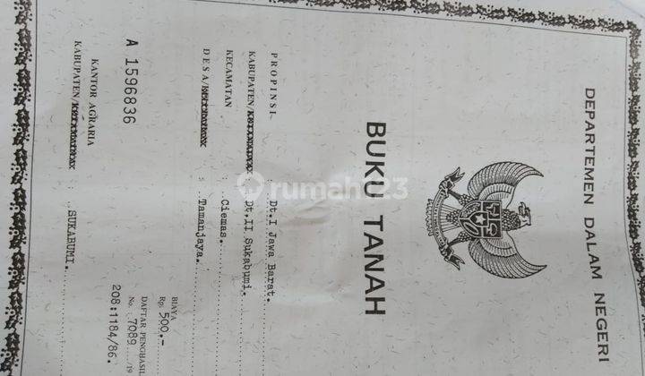 Tanah Murah 10 Ha Sampe 15 Ha Lokasi Jampang Ciomas 5