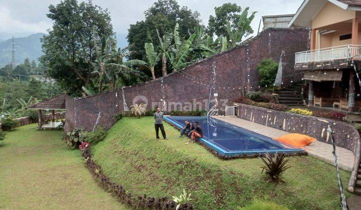 Villa 1000 Meter Ada Kolam Renang Lokasi Puncak Belakang Cimory 24