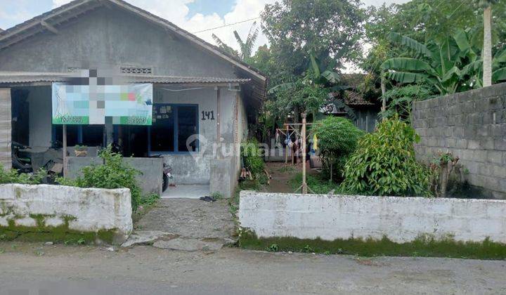 DIJUAL TANAH PEKARANGAN BONUS BANGUNAN RUMAH PINGGIR JALAN 2