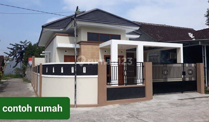 AKSES JOOS!! TANAH PEKARANGAN MANGKU ASPAL atu RUMAH SIAP BANGUN 1