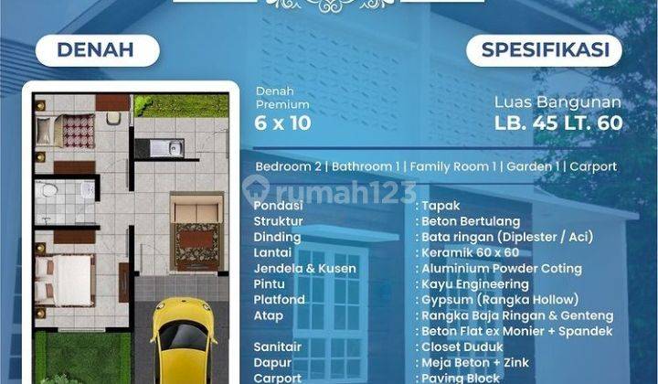 5 Juta All in Langsung Akad Siap Huni !! 4