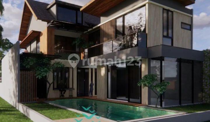 Rumah Baru 2lantai + Attic+Swimming Pool diLippo Karawaci Central