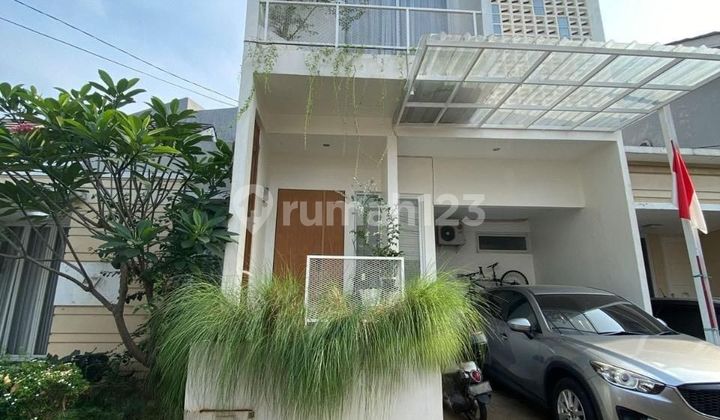 Rumah 2 lantai Cantik dalam Cluster Ceger di Pondok Aren Tangsel 