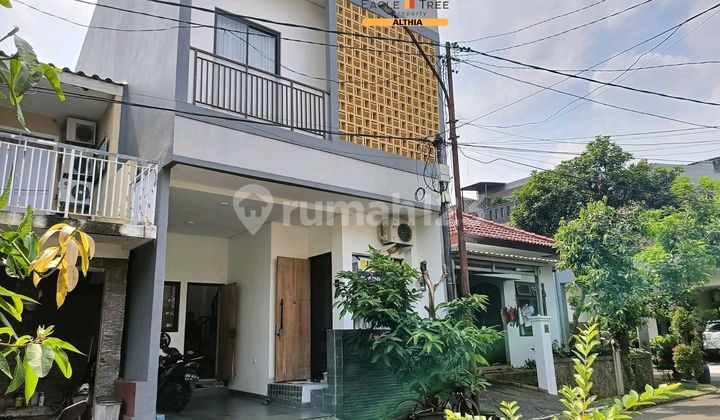 Rumah 2 Lantai Siap Huni Full Renovasi Dalam Cluster Digraha Raya