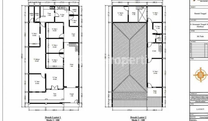 Dijual Harga Dibawah Pasaran Rumah Kos Semampir Tengah  5