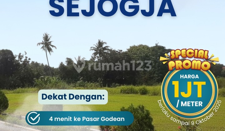 Tanah Kavling Yogyakarta Dekat Kampus Unisa SHM Sleman