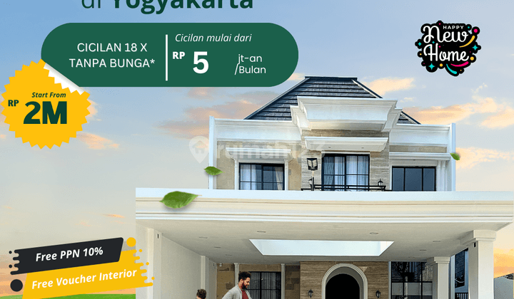 Rumah Super Mewah Jogja Hanya di New Verania  1