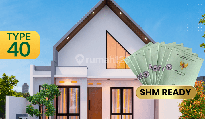 Rumah dijual gamping Dalam cluster SHM ready bonus smarthome 1
