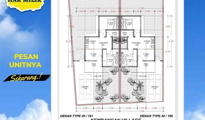 Hunian Murah Di Sleman Jogja. Dekat Studio Alam Gamplong 4