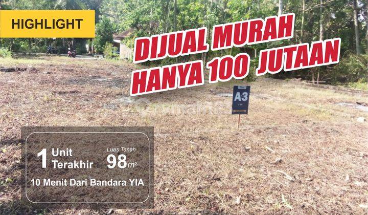 Dijual Tanah Hanya 100 Jutaan Cocok Untuk Investasi Legalitas SHM 1