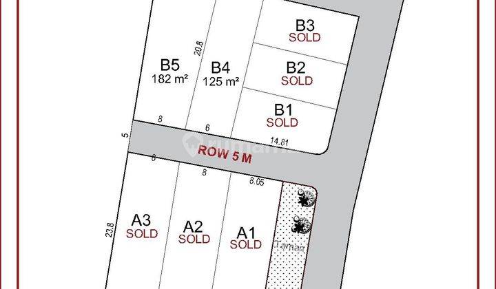 Tanah Sudah SHM Sleman Siap Bangun Utara Studio Alam Gamplong 5