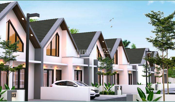 Rumah Dijual Sleman Ambarketawang Gamping Ada Pos Security Scandinavian 2