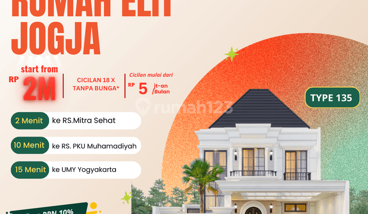 Rumah Elit di Jogja Temukan di New Verania Dengan Lokasi Premium  1