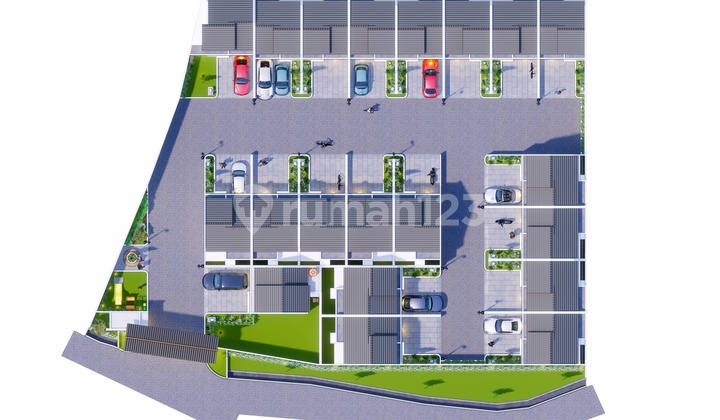 Tanah di Jual Dalam Cluster Dekat Kota Jogja Fasum Sudah Jadi