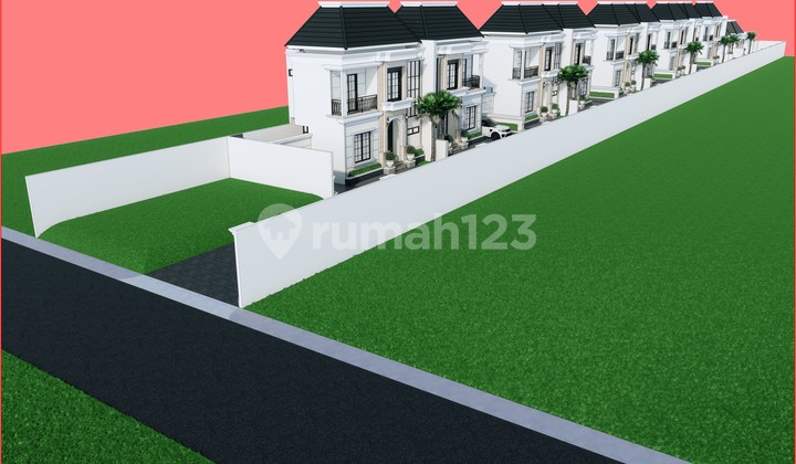 Rumah Super Murah sleman One Gate Sistem Kolam Renang Pribadi 1