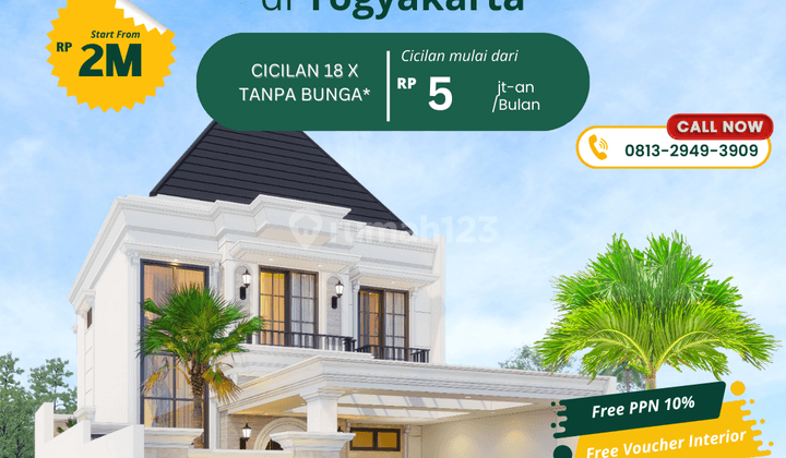 Bisa Kpr Rumah Super Mewah Jogja Dengan Private Pool 1