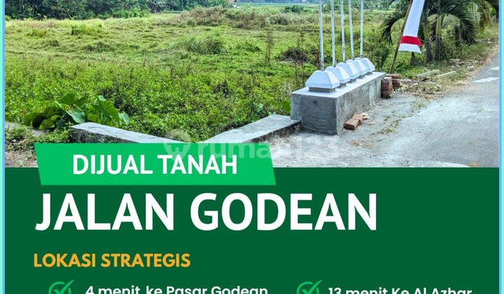 Kavling Murah Jogja Dekat Pasar godean Sleman Legalitas SHM