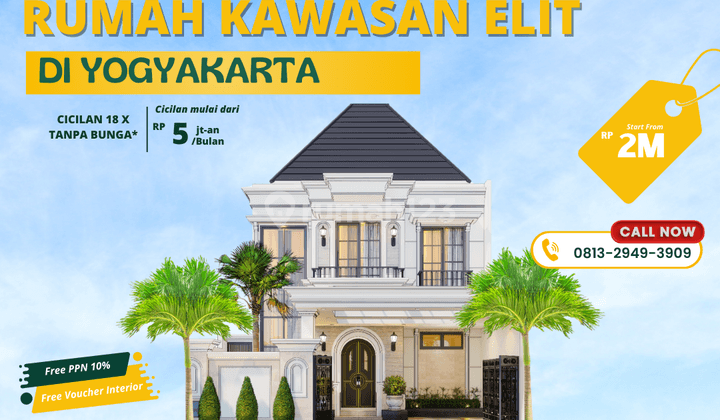 Rumah Kawasan Elit Dengan Sentuhan American Style Bisa Kpr 1