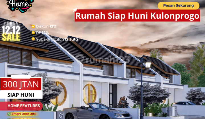 Rumah Murah Model Jepang Area Yogyakarta Bisa Cicilan 1