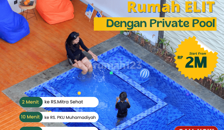 Hanya di New Verania Gaya Hidup Dengan Rumah Mewah Kolam Pribadi 1