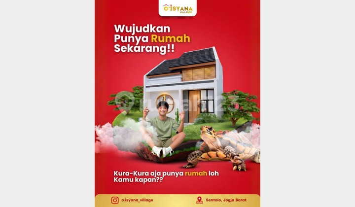 Rumah Siap Huni di Sentolo Kulon Progo Lingkungan One Gate 1