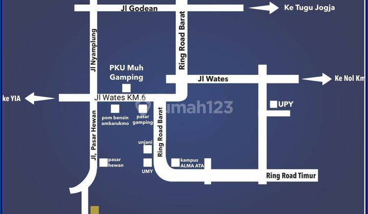 Jual Rumah Sleman Ada Pos Security Ambarketawang Gamping Scandinavian 2