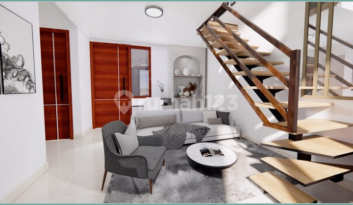 House for Sale in Sleman with Security Post, 6 km to Malioboro, Scandinavian Style 2