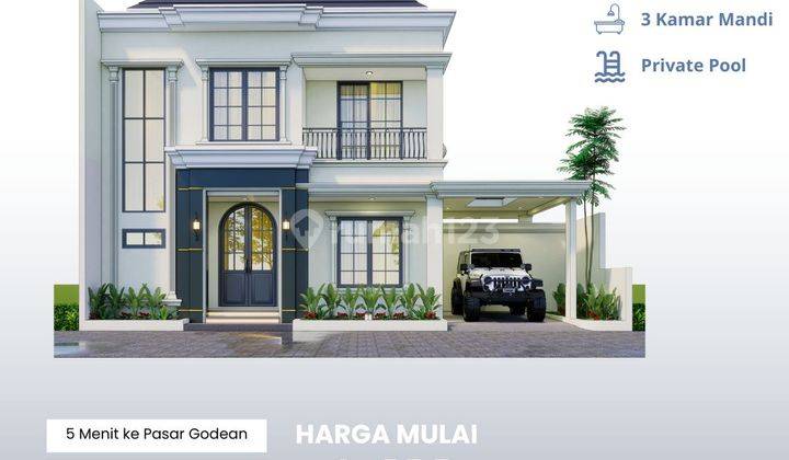 Dijual Rumah American Style Mewah di Godean  1