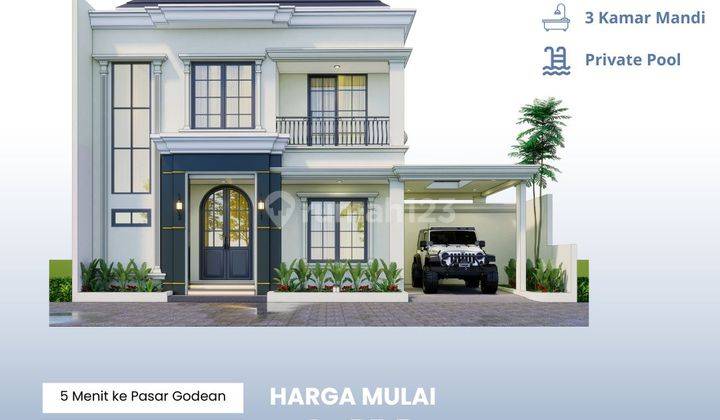 Dijual Rumah Baru Dekat Pasar Godean Hanya 1,4 Bisa Kpr  1