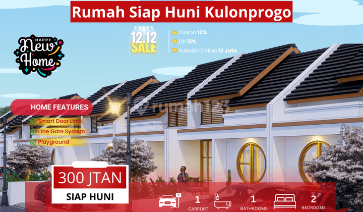 Rumah Japan di Jogja Barat, Siap Huni Dan Terjangkau 1