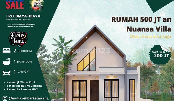 Rumah Murah Jogja Bisa Cicilan Dekat Umy Pluss Mezzanine 1