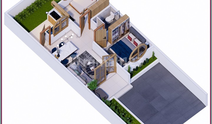 Hunian Minimalis Jogja Dalam Cluster Japandi Dekat Exit Tol Sentolo 2