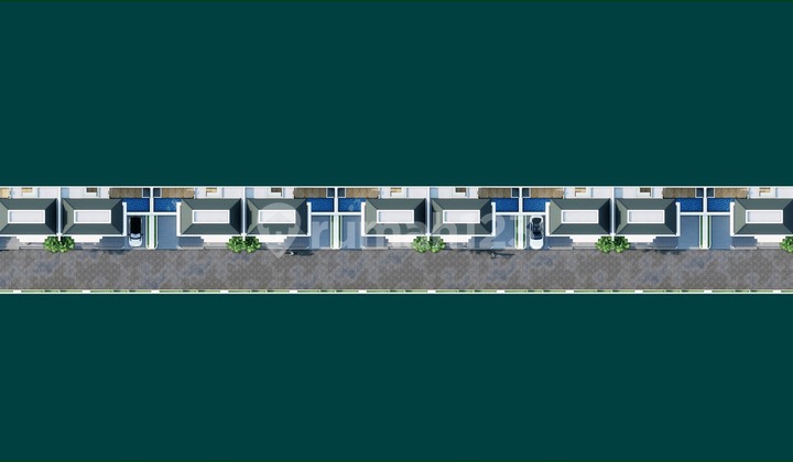 Jual Rumah  sleman Dekat Pasar Godean Kolam Renang Pribadi 2