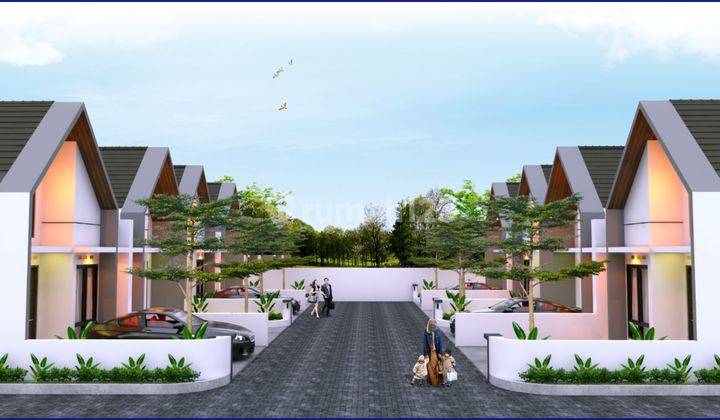 Rumah di Sleman Dalam Cluster Ambarketawang Gamping Villa Sejuk 1