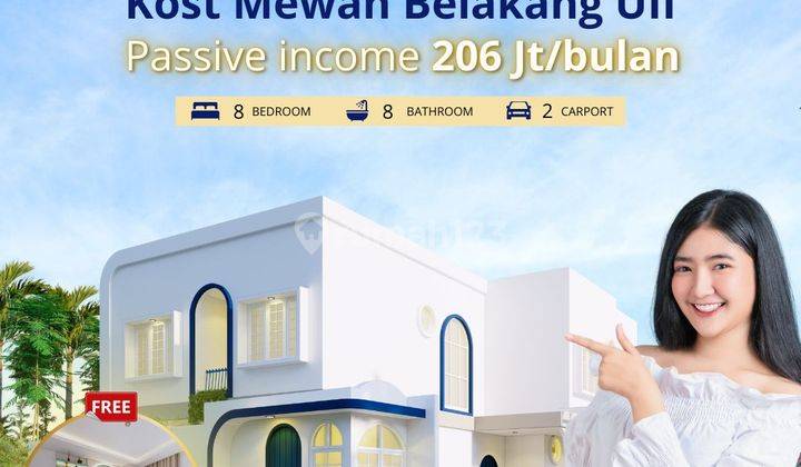 Kost Avetoz Dijual Dekat Kampus Uii  1