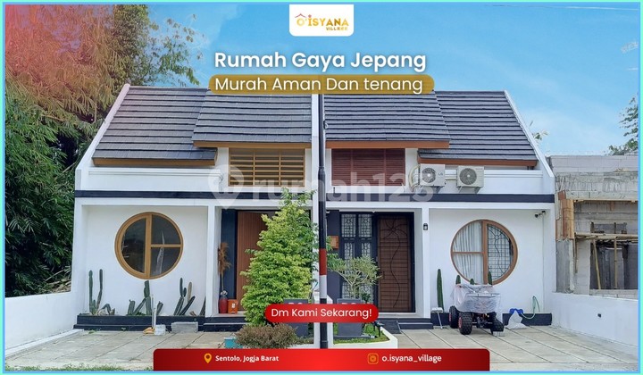 Rumah Jogja Murah Dekat Brimob Sentolo Desain Jepang Pos Security