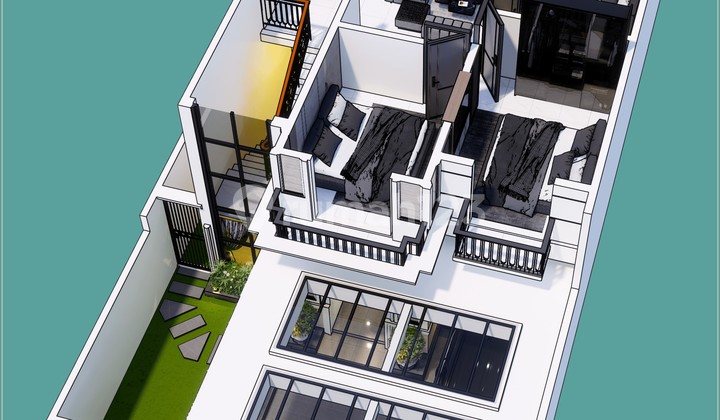 Luxury House in Sleman, 2 Floors, American Classic Style, Jl Wates Km 8 2