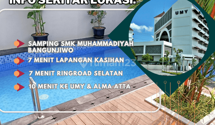 Rumah Dijual Kasihan Barat Tugu Lilin Luas 153 Dekat Umy 2