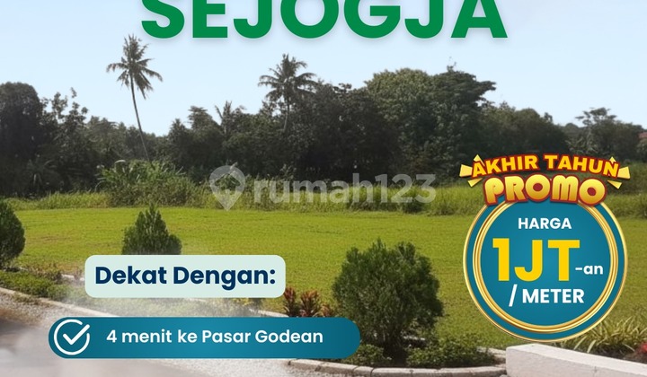 Cheap Land Godean Most Sought After Price