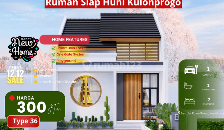 Rumah Murah Model Jepang Siap Huni Dengan 300jtan Aja 1