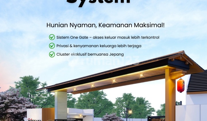 Dijual Rumah Murah di Jogja Ala Jepang 300 Jutaan