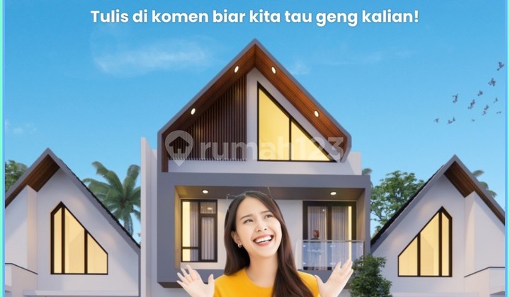 Rumah Murah Sleman Dalam Perumahan Scandinavian di Gamping