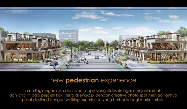 Ruko Baru Downtown Drive depan Cluster Volta Summarecon Gading Serpong Uk 5x16 2 lantai 3.1M 7