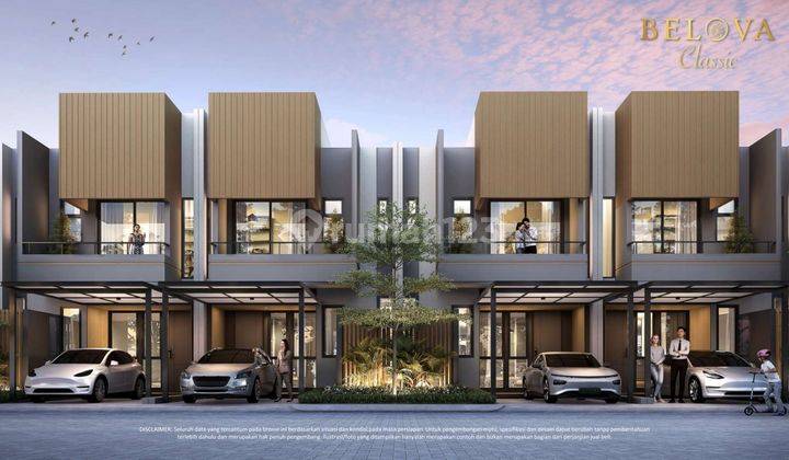 Rumah Baru Terravia Belova Bsd 3+1kt Unfurnished Free Ac, Solar Panel, Air Purifier Bisa Kpr Tanpa Dp Free Biaya Kpr 2% 1