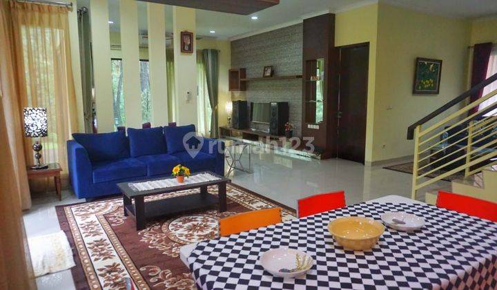 Rumah Siap Huni Cluster Vineyard The Green Bsd 4+1kt Full Furnished  2