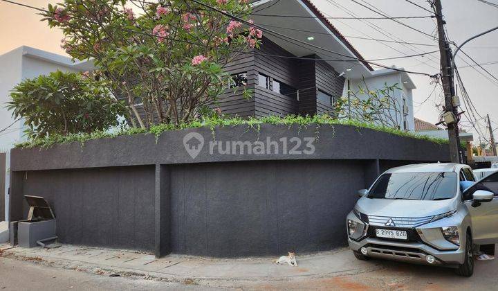 Rumah 2 Lantai Minimalis Modern Timur di Kavling DKI Meruya Jakarta Barat 1