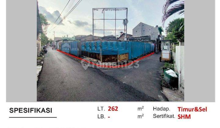 Tanah Zona Kuning Di Serengan Surakarta, Cocok Dibangun Tempat Tinggal, Kos, Atau Toko 3