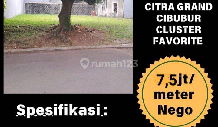 Kavling Termurah Di Citra Grand Grecep 1