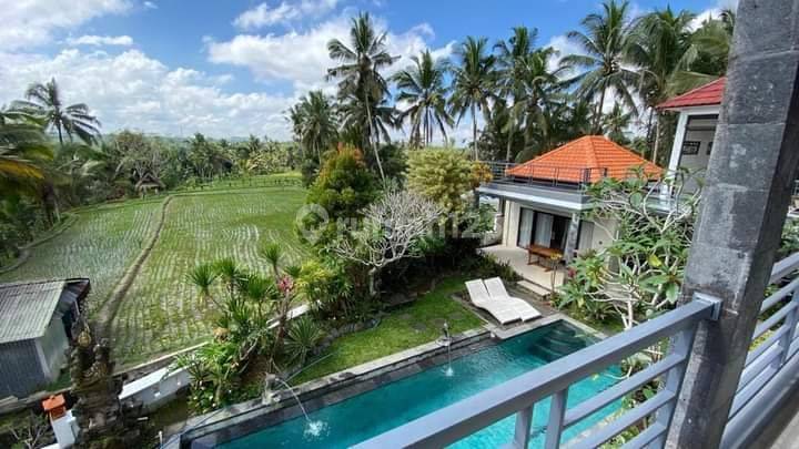 Dijual Villa Amazing View Di Sebatu Tegallalang Ubud Bali  3