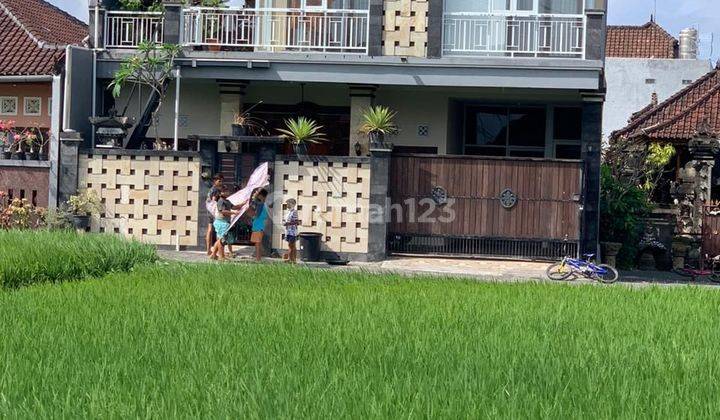 Dijual Rumah Lantai 2 View Sawah Di Denpasar Utara  2